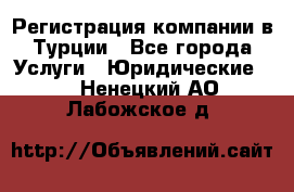 Регистрация компании в Турции - Все города Услуги » Юридические   . Ненецкий АО,Лабожское д.